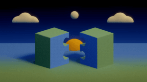 Abstract image of 2 cubes symbolizing Advantages and Disadvantages of Auction-Based Transactions vs. Tender Offers