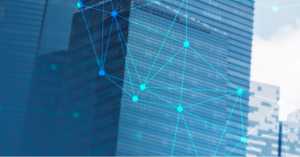 Nasdaq Private Market's interconnected financial systems illustration