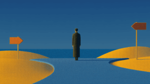 Abstract Image of a person on a road Are You Eligible to Sell Private Company Stock